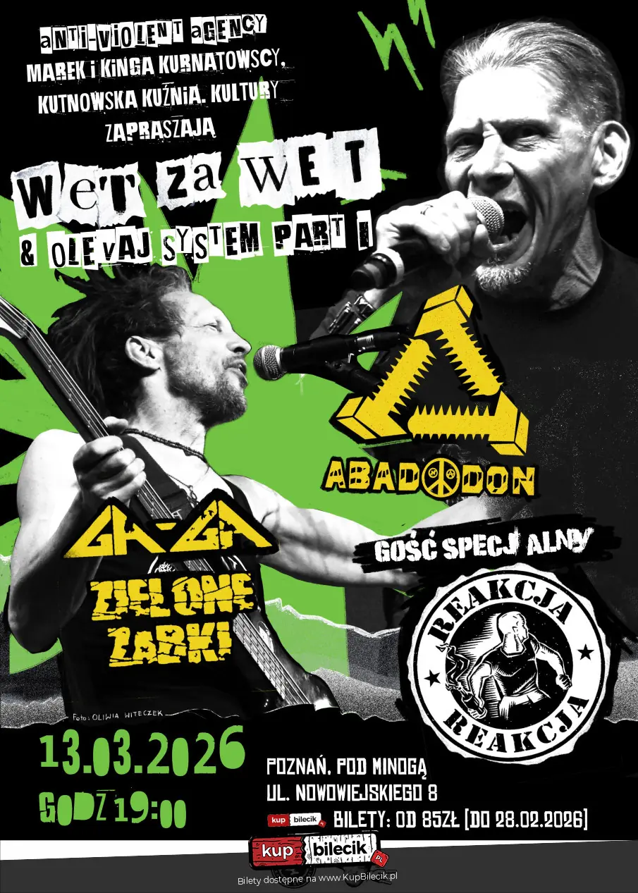 Abaddon & Ga-Ga Zielone Żabki & Reakcja
