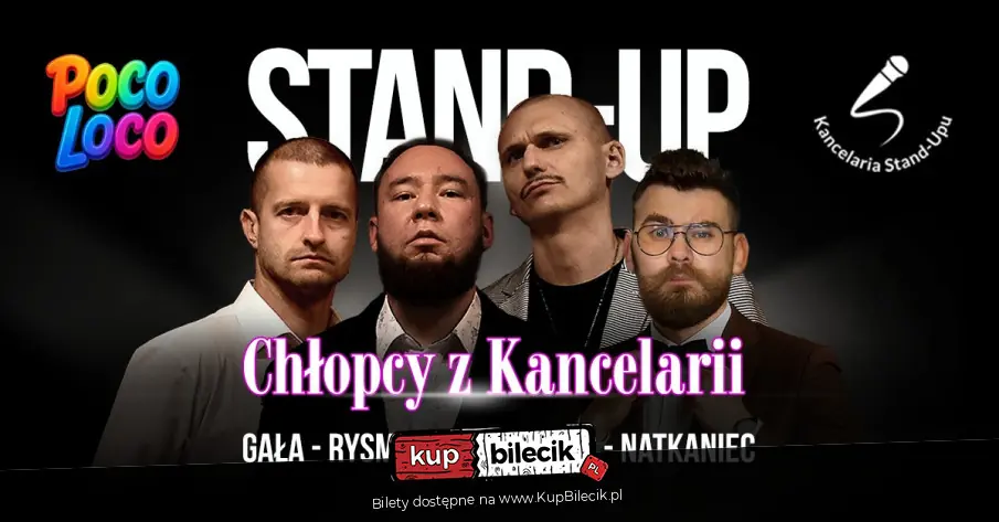 POZNAŃ | Stand-up | Chłopcy z Kancelarii