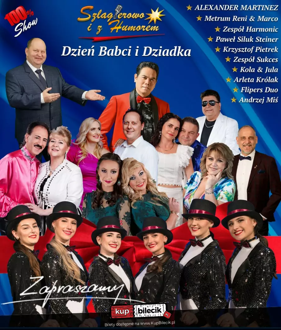Koncert Śląskich Gwiazd - Szlagierowo i z Humorem