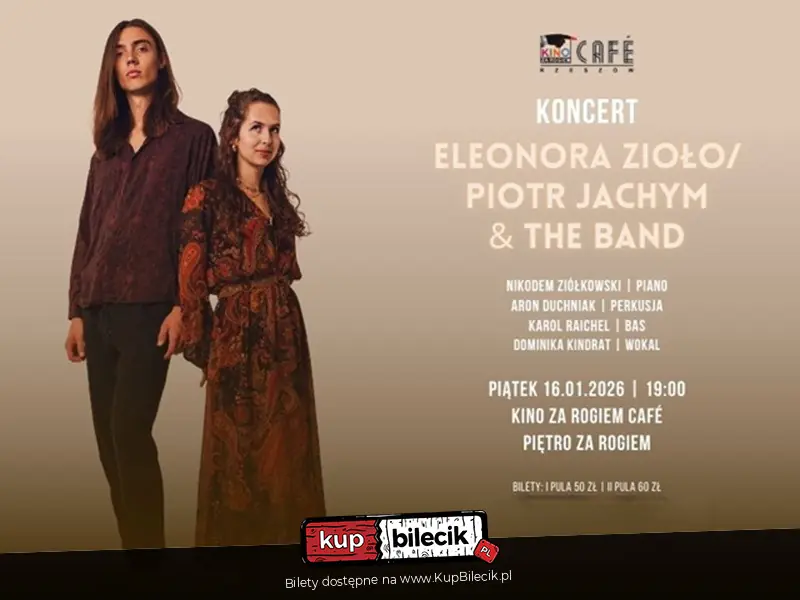 Koncert w Kinie za Rogiem Cafe