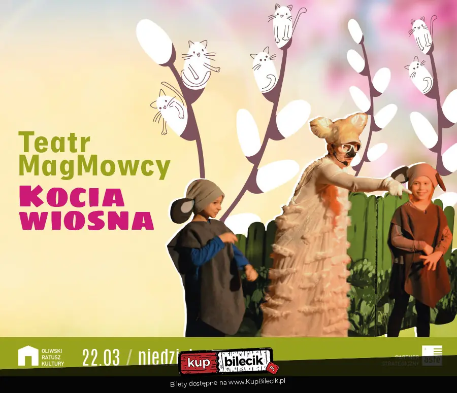 Spektakl dla dzieci w wykonaniu Teatru MagMowcy