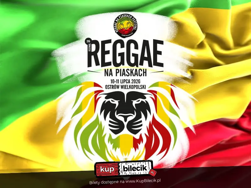 Festiwal Reggae na Piaskach 2026