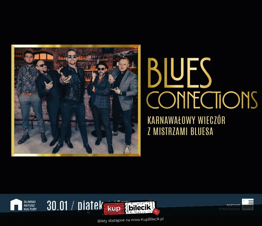 Blues Connections - Karnawałowy wieczór z Mistrzami Bluesa