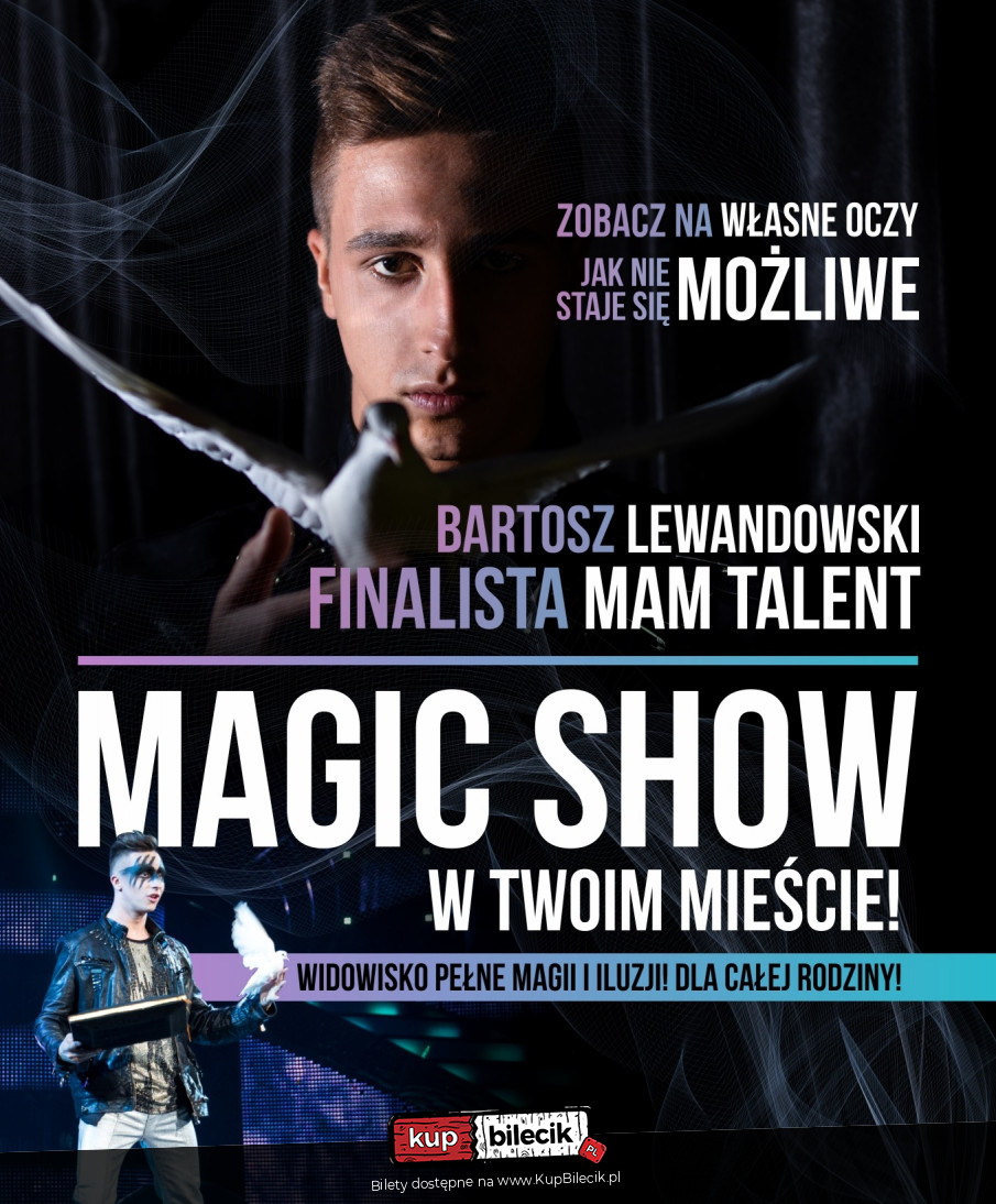 Plakat Pokaz magii i iluzji - Bartosz Lewandowski 99437