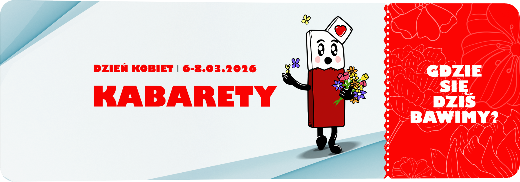 Dzień Kobiet – kabarety, bilety online